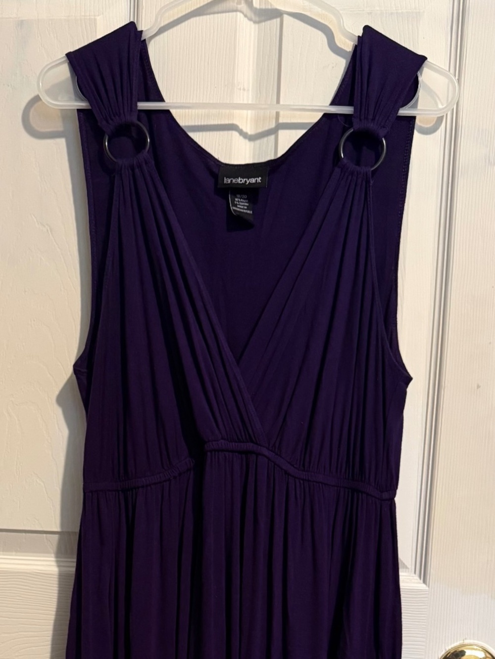 Gorgeous Eggplant Purple Lane Bryant Tank Dress 18/20